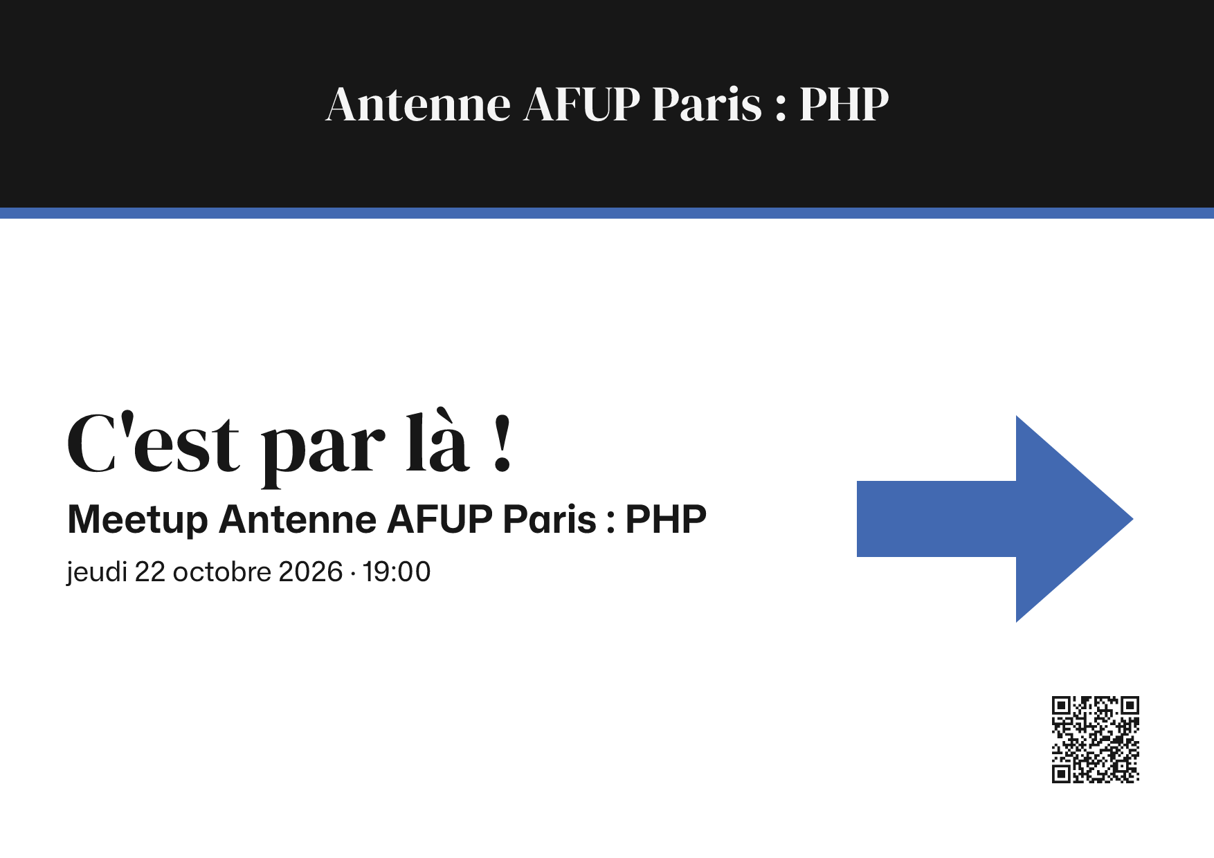 Flèche vers la droite