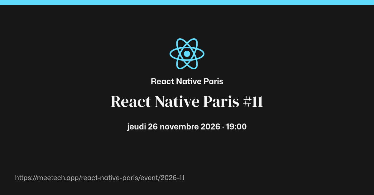 Image LinkedIn de React Native Paris #11